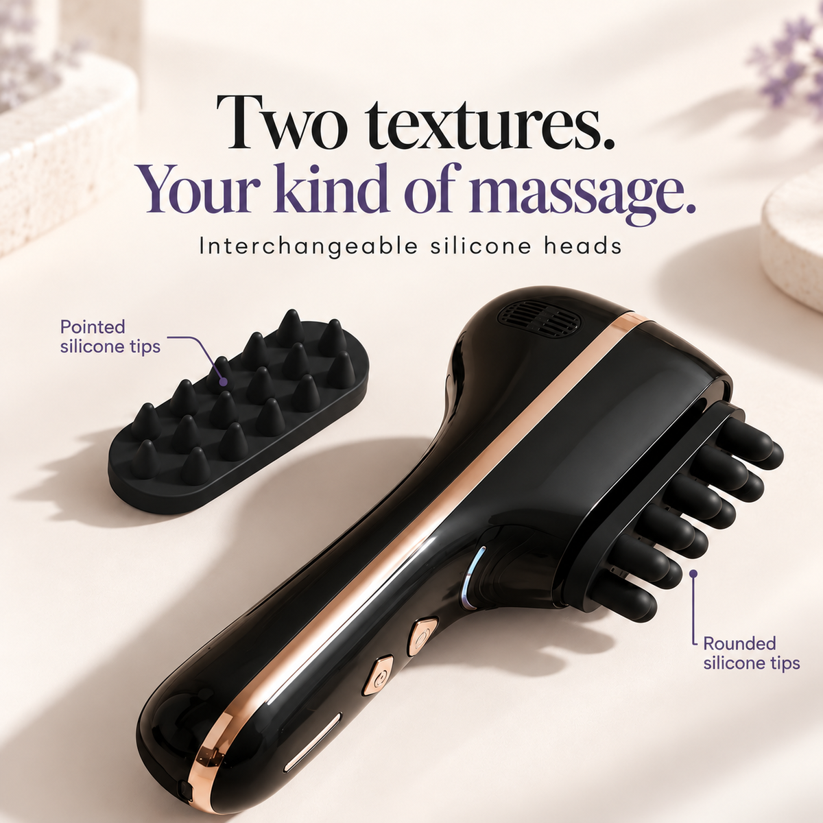 Alyova™ RejuvaPulse Face + Scalp Massager