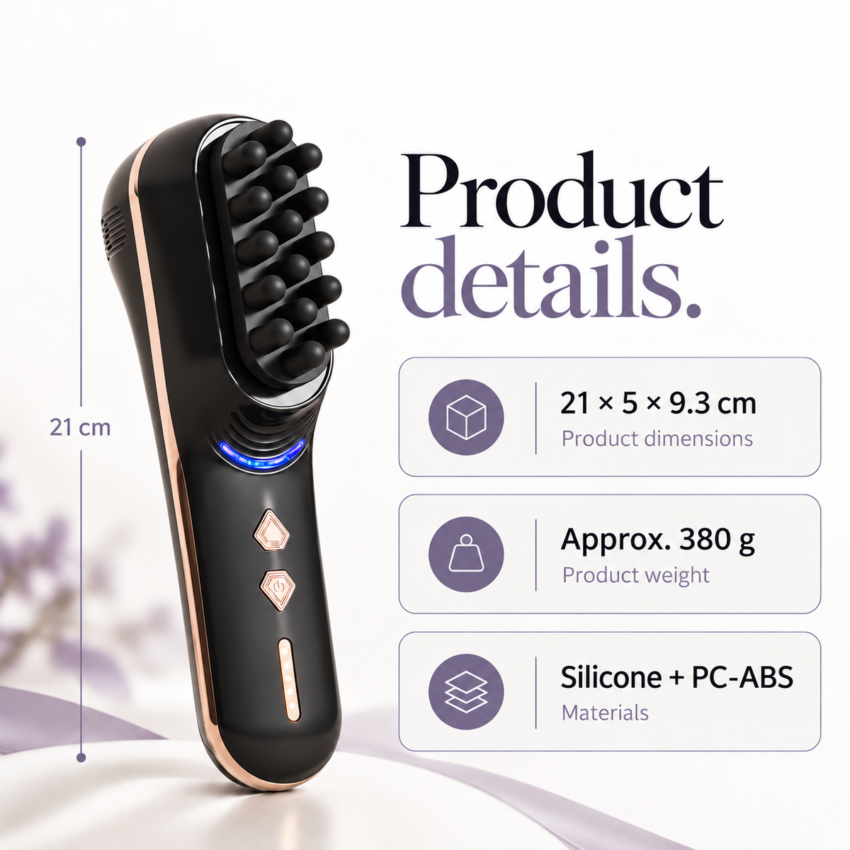 Alyova™ RejuvaPulse Face + Scalp Massager