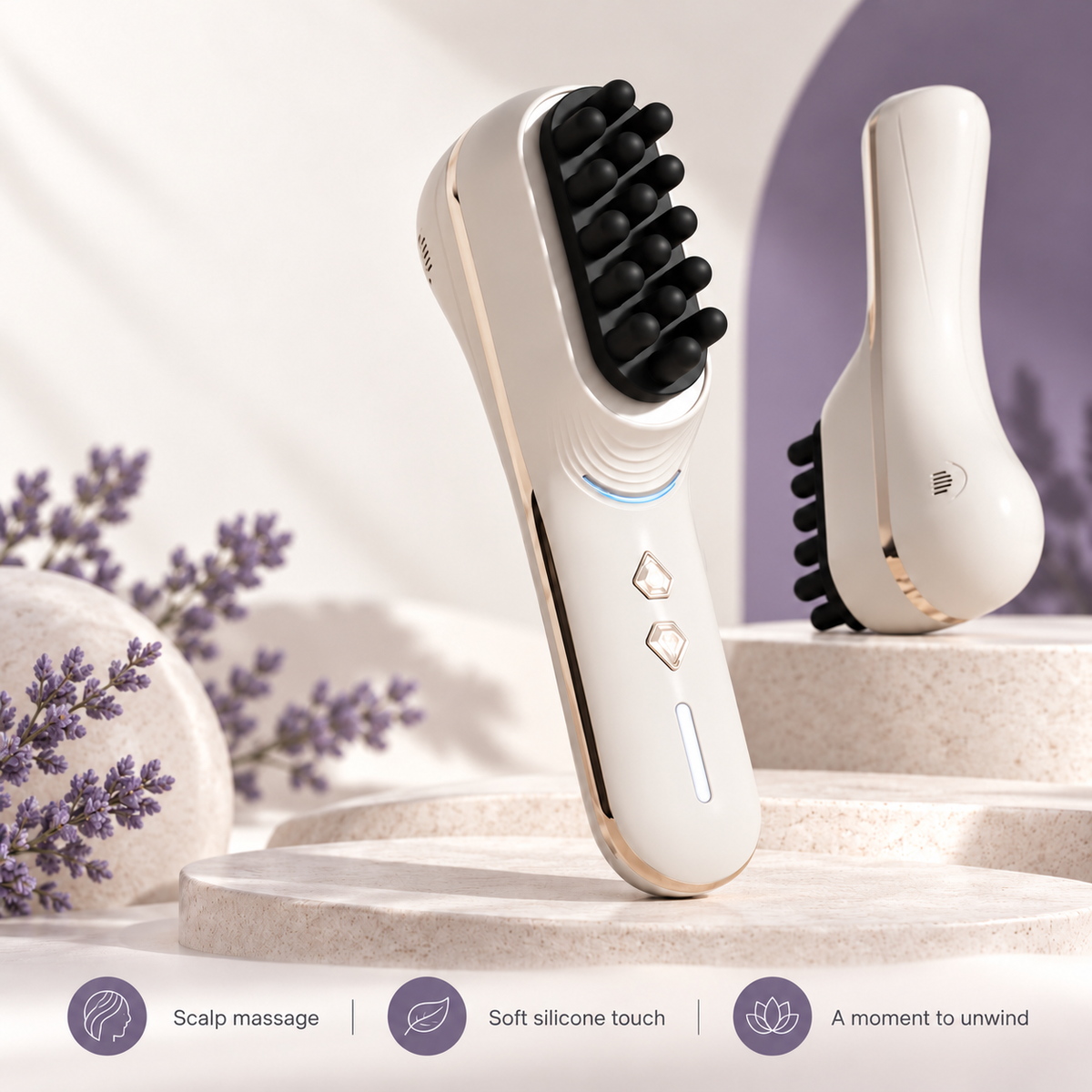 Alyova™ RejuvaPulse Face + Scalp Massager